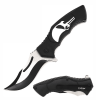 Spring Assisted Punisher Skull Knife