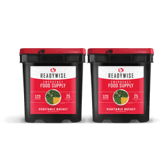 240 Serving Freeze Dried Vegetables (2, 120 serving buckets)