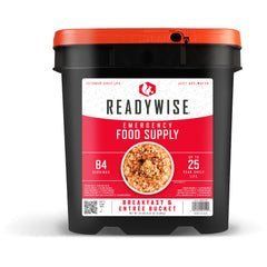 84 Serving Breakfast and Entrée Grab and Go Food Kit
