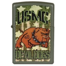 ZIPPO FLAG-WHITE HOUSE - HIGH POLISH CHROME