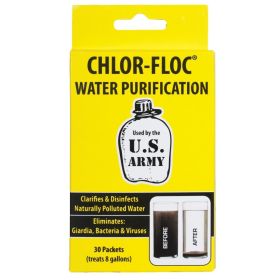 CHLOR-FLOC WATER PURIFICATION