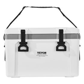 Portable Cooler 26 QT Insulated Hard Cooler 38 Can Capacity with Handles Strap Portable Cooler 26 QT Insulated Hard Cooler 38 Can Capacity with Handles Strap