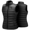Heated Vest, Women Electric Heating Vest with 16000 mAh Battery Pack, 8 Heating Zones Lightweight Rechargeable Winter-Vest with 3 Levels