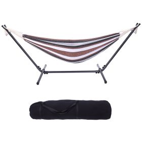 Hammock & Steel Frame Stand Swing Chair Home/Outdoor Backyard Garden Camp Sleep YJ