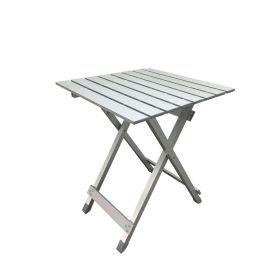 Camping Table, Silver