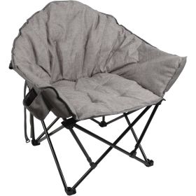 Outdoor Camping Club Chair, Gray