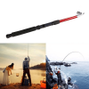 Small And Portable Telescopic Sea Pole Fishing Rod Fiberglass 2.4M
