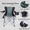 Portable Lumbar Back Camping Chairs for Outdoors