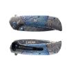 7.75" Titanium & Damascus Folding Knife