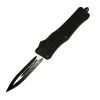 3.5" ABS OTF Automatic Knife w/ Dagger Blade