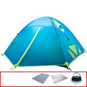 Pasture Gaodi Tent Cold Mountain Field Camping Equipment Outdoor Storm Tent (Option: Blue-3air)
