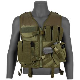 BIG & TALL ASSAULT CROSS DRAW VEST (Option: 65-2305)