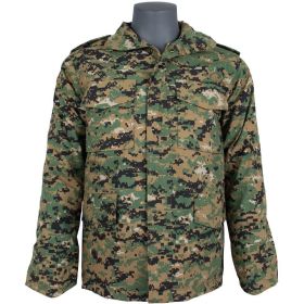 M65 FIELD JACKET W/LINER -  DIGITAL WOODLAND (Option: 4Xl)