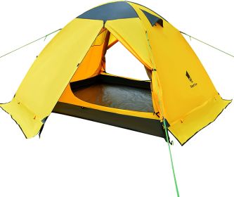 Outdoor Folding Tent For Camping (Option: Yellow)