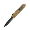 5.5" Automatic OTF Knife w/ Half Serrated Dagger Blade