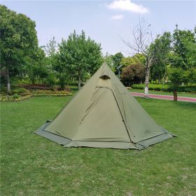 400PRO Winter Snow Skirt Camping Tent (Color: Army Green)