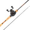 Rod and Fishing Reel Combo, IM7 Carbon Fiber Baitcasting Rod and Reel Combo, Bass Fishing Pole with 6+1 BB System, 7.0:1 Gear Ratio, Cork Handle