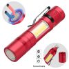 3/6/8 PACK Auto Emergency Lights Car Warning Light LED Flare Roadside Safety Puck With Magnet Hook; Include Work Flashlight With 3 Screwdrivers